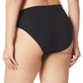 thumbnail image 2 of Bali Culotte Lissante Taille Haute pour Femmes, 7, Noir Pointelle, 2 of 2