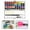 50 Colors, variant on Watercolor Paint Set, 50/72/90 Assorted Vibrant Solid Colors in Tin Box with Refillable water scrub Pen, Perfect for Students Kids Beginners Artists 50 Colors