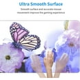 thumbnail image 3 of Butterfly Large Mouse Pad Gaming Office Keyboard Desk Mat for Computer Play Game Study Non-Slip Waterproof XXL (31.5 x 11.8 inch) Decor Accessories, 3 of 5