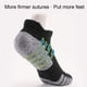 thumbnail image 3 of Minnieouse Calcetines para correr de toalla engrosada mejorada para absorción de sudor y comodidad transpirable algodón antideslizante activo Medias gris oscuro XL(43-47), 3 of 6