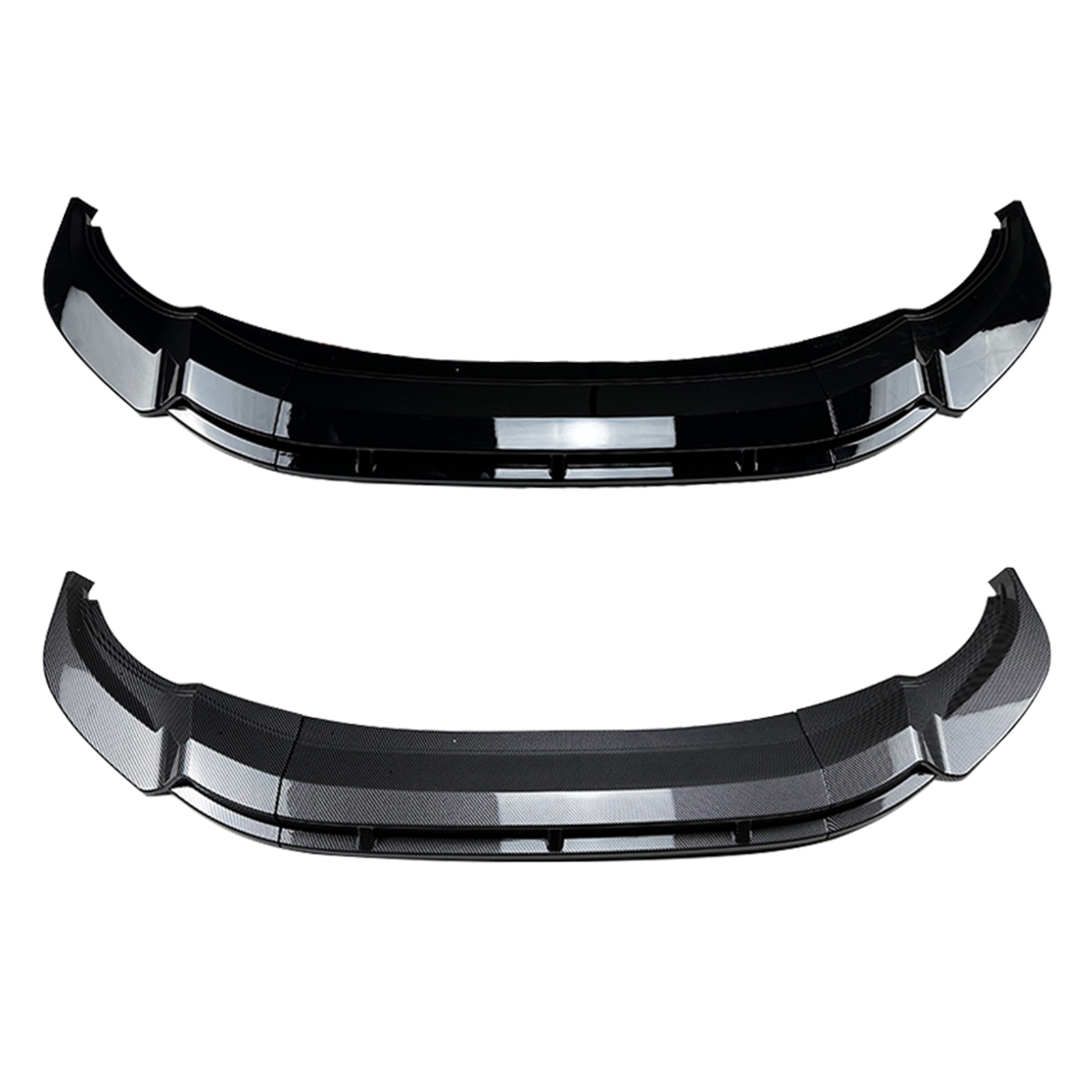 For VW Tiguan R Line 2021-2023 Gloss Black Front Bumper Spoiler Lip Kit Splitter