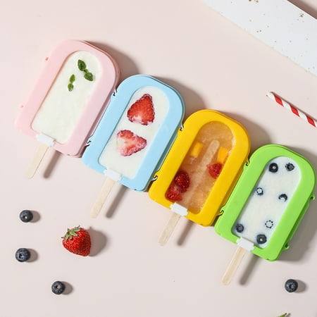 

Hadanceo Ice Cream Mold Minimalist Design Easy Release Lid Included Ice Cream Mold No Odor Chic for Home