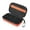 For charging mode-Orange outside, variant on Wireless Microphone Storage Case Double Mic Carrying Case Hard Shell Scratchproof Box with Pocket