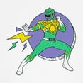 thumbnail image 3 of CafePress - Green Ranger Lightning Bolts Kids T Shirt - Light T-Shirt Kids XS-XL, 3 of 4