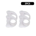 thumbnail image 1 of 1 par de protectores de juanetes de silicona para el cuidado de los pies, separadores ortopédicos para los dedos del pie, separador de dedos del pie, almohadilla correctora, herramienta para el cuidado de los pies Tan Jianjun  unisex, 1 of 2