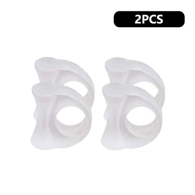 1 par de protectores de juanetes de silicona para el cuidado de los pies, separadores ortopédicos para los dedos del pie, separador de dedos del pie, almohadilla correctora, herramienta para el cuidado de los pies Tan Jianjun unisex
