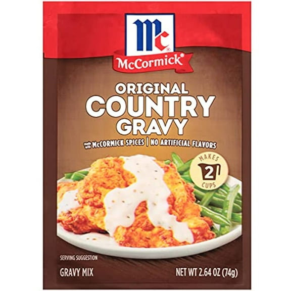 Mccormick Original Country Gravy Mix, 2.64 Oz (Pack Of 6)