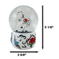 thumbnail image 6 of Trail Of Painted Ponies Western Garden Tribal Rose Horse Glitter Water Globe, 6 of 9
