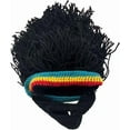 thumbnail image 2 of YEKEYI Creative Barbarian Knit Beard Hat Funny Knit Hat Wig Beanie Hat Facemask Removable Beard, 2 of 6