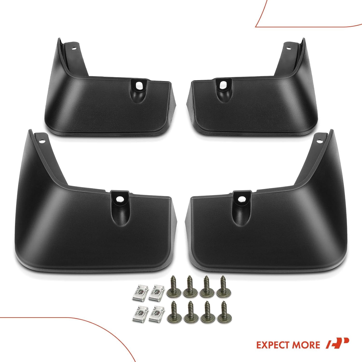 A-Premium Splash Guards Mud Flaps Mudguards Compatible with Hyundai Palisade 2020-2021 Sport Utility Front and Rear Side 4-PC Set