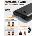 thumbnail image 3 of Batería externa ColdBye 7,4V 10000 mAh con pantalla LED, 3 of 6