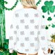 thumbnail image 4 of Camiseta de Manga Larga de las Mujeres Camiseta de Cuello de la Tripulación Del Día de San Patricio, 4 of 7