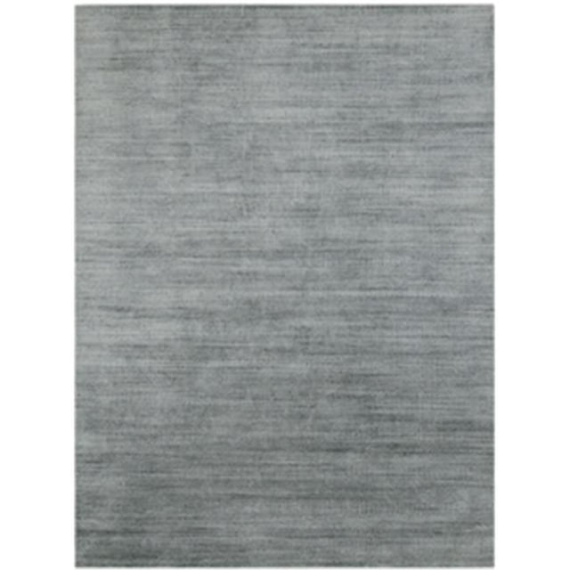 Amer Rugs RAF50305 3 x 5 in. Raffia Collection Design Hand Woven Rug - Silver Gray