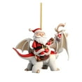 thumbnail image 2 of Christmas Tree Decorations Acrylic Flat Decorations Mini Indoor And Outdoor Christmas Tree Farmhouse Decorations Santa C Laus Ride Holiday Spring Christmas Decorations, 2 of 6