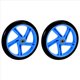 thumbnail image 1 of 2 Piezas Rueda De Scooter 200 Mm Material PU Espesor La 30 ABEC-7 Cojinete Accesorios Para Scooter,, 1 of 5
