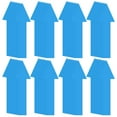 thumbnail image 1 of Uxcell 80-Pack Etiqueta de Flecha, Señal de Flecha Autoadhesiva de 8 Pulgadas para Marcado de Piso, Camino, Pared y Oficina, Etiquetas de Flecha Impermeables [Azul Cielo], 1 of 7