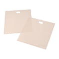 thumbnail image 1 of Bolsas para tostadora reutilizables antiadherentes, color Beige, resistentes al calor, bolsillo para sándwich tostado, 2 uds., 1 of 8
