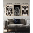 thumbnail image 6 of 16x24in Natural Framed Boho Wall Decor Abstract Plant Prints Framed Wall Art Minimalist Bohemian Artwork Vintage Farmhouse Modern Home Decor, 6 of 8