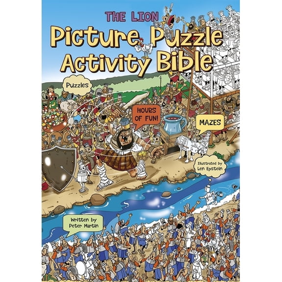 The Lion Picture Puzzle Activity Bible, (Paperback)