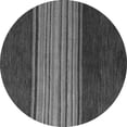 thumbnail image 1 of Ahgly Company Indoor Round Abstract Gray Modern Area Rugs, 3' Round, 1 of 4