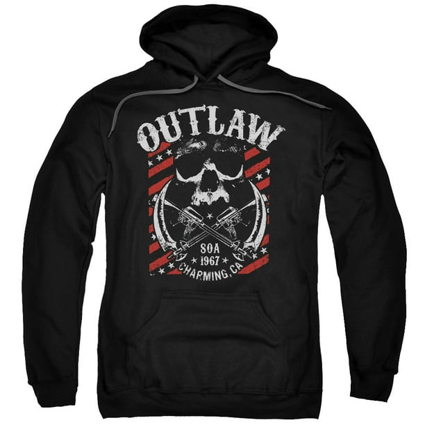 Trevco - Sons Of Anarchy - Outlaw - Pull-Over Hoodie - XXXX-Large ...