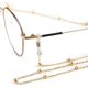 thumbnail image 2 of Cadena para gafas para mujer, juego de 4 piezas para hombres y mujeres, correas para gafas, gafas de sol, gafas de lectura, elegantes cuentas para soporte de gafas, 2 of 4