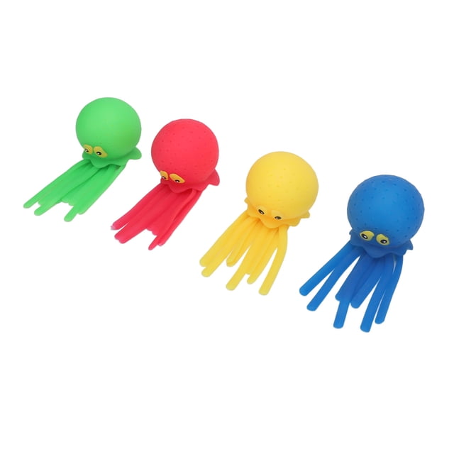 Juguete De Bola De Pulpo, Colorido Juguete De Baño Sensorial Para Niños Luminoso Inofensivo Lindo Para Niños Para Piscina