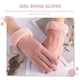 thumbnail image 5 of 1 par de guantes de invierno para niña, guantes cálidos para exteriores, guantes de tela de gamuza, guantes para exteriores, 5 of 6