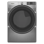 Whirlpool 7.4 Cu. Ft. Smart Front Load Electric Dryer with Wrinkle Shield - Radiant Silver (WED5720RR)