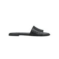 thumbnail image 4 of Time and Tru Women's Woven Slide Sandals, 4 of 8