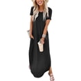 thumbnail image 1 of Vestido ANRABESS, casual, holgado, holgado, dividido, maxi beach, 1 of 6