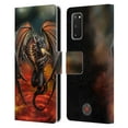 thumbnail image 1 of Head Case Designs Officially Licensed Anne Stokes Dragons Lava Leather Book Wallet Case Cover Compatible with Samsung Galaxy S20 / S20 5G, 1 of 6