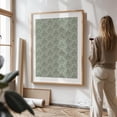 thumbnail image 3 of Boho Sage Green Pattern - Illustration Pattern Geometric Abstract Minimalist Botanical Vintage Floral Unframed Wall Art Print 36 x 48 inches, 3 of 16