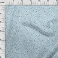 thumbnail image 3 of oneOone Polyester Spandex Light Blue Fabric Abstract Craft Projects Decor Fabric Printed By The Yard 56 Inch Wide, 3 of 5