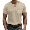 thumbnail image 1 of pstuiky camisetas camisas para hombre, Camiseta de manga corta para hombre, informal, de color liso, de red, con cuello redondo, manga corta, ligera, de manga corta y cuello redondo. s, 1 of 8