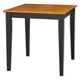 thumbnail image 4 of International Concepts Solid Wood Top Table with Shaker Legs, White/Natural, 4 of 11