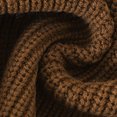 thumbnail image 4 of NOLDARES Toddler Baby Girl Boy Thanksgiving Sweater Knit Long Sleeve Pullover Fall Winter Clothes,A121-Coffee, 4 of 9