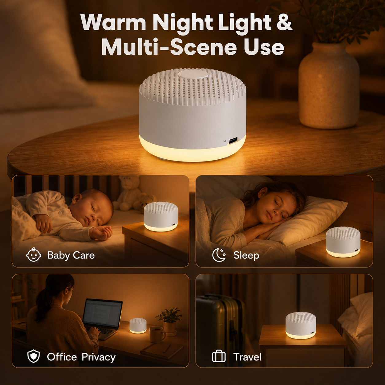 Awpmdmr Sound Machine With 24 Sounds and Night Light photo 3