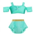 thumbnail image 3 of Disney-traje de baño de Jasmine y Elsa para niña, conjunto de Bikini de unicornio, Isabela, Mirabel, sirena, Ariel, novedad, 3 of 5