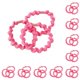thumbnail image 1 of Minnieouse 3 uds cuerda para el pelo bandas de goma coloridas lazos diademas ornamento decoración bonita Rosa 10Conjunto, 1 of 6