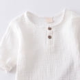 thumbnail image 6 of UAYOTSE Kids Pajamas Set 3 6 12 18 24 Months 2T 3T short Sleeve Casual Summer outfit sets,Sizes 3-4 Years, 6 of 6