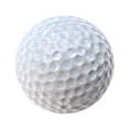thumbnail image 2 of White Golf Ball Wall Decal by Wallmonkeys Peel and Stick Graphic (18 in H x 18 in W) WM182998, 2 of 4