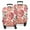 Pioneer Flower Floral-1, variant on Pioneer Flower Floral Print Pattern Luggage Cover Fashion Suitcase Cover Baggage Covers Fit 25-28 Inch Luggage (Go Travel)
