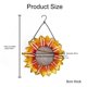 thumbnail image 5 of Alimentador De Pájaros De Metal De Girasol Para Colgar Al Aire Libre Comederos De Pájaros Salvajes Amarillos Para La Decoración Del Jardín Del Hogar Monstrate PT002226-00, 5 of 6
