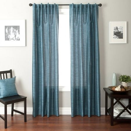 Softline Bergamo Back Tab And Rod Pocket Curtain Panel Walmart
