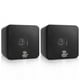 thumbnail image 1 of Altavoces de estantería Pyle Home PCB4BK de 4 pulgadas, 200 W y 8 ohmios, color negro, 1 of 6