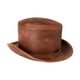 thumbnail image 5 of Sombrero de caballero medieval, sombrero de copa medieval, sombrero de copa de disfraz de accesorios clásicos para cosplay Marrón, 5 of 9