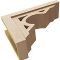thumbnail image 6 of 8"W x 24"D x 16"H Classic Sheridan Rough Cedar Woodgrain TimberThane Corbel, Primed Tan, 6 of 6