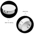 thumbnail image 3 of HAMPPLIES 30Pcs Plastic Drill Hole Cover Caps For Homeowners With White Color And Material, 3 of 8