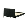 thumbnail image 4 of Artemio Queen 3 Piece Wood Bedroom Set in Black Finish, 4 of 6